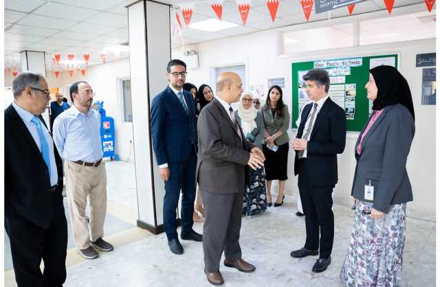 الرئيس التنفيذي للمستشفيات الحكومية يقوم بزيارة تفقدية لمستشفى الطب النفسي