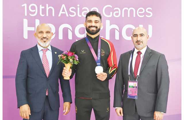 علي منفردي يحصد الميدالية الفضية بمنافسات الجوجيتسو