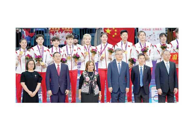 الشيخة حياة تتوّج منتخب سيدات الصين بطلاً لكرة السلة