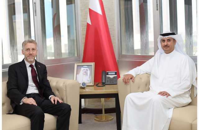  وزير العدل يبحث مع السفير البريطاني الجديد‎‎ أوجه التعاون المشترك