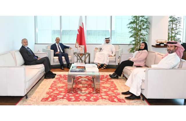 وزير الصناعة والتجارة يستقبل المنسق المقيم للأنشطة التنفيذية لمكتب الأمم المتحدة