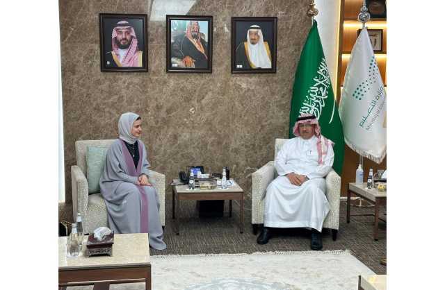 وزيرة شؤون الشباب تلتقي وزير التعليم السعودي وتؤكد على عمق العلاقات بين المملكتين