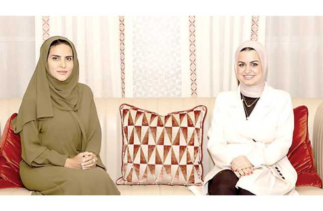 وزيرة الشباب تستقبل الرئيس التنفيذي لصندوق خليفة لتطوير المشاريع