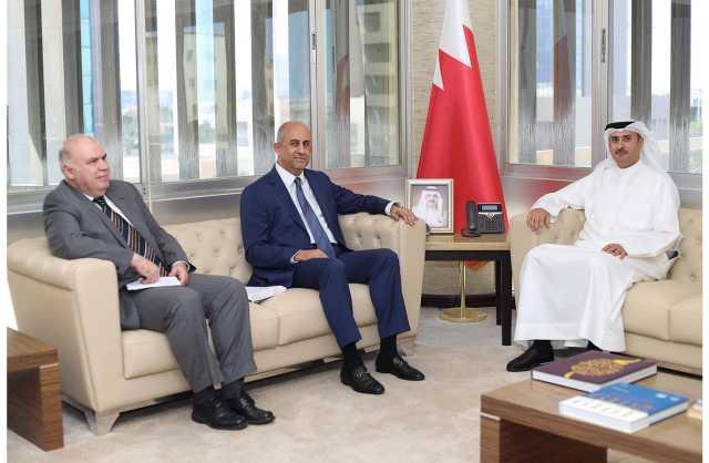 وزير العدل يستقبل المنسق المقيم لأنشطة الأمم المتحدة لدى مملكة البحرين