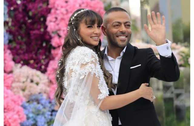 زواج المطرب تامر عاشور من الإعلامية المصرية نانسي نور