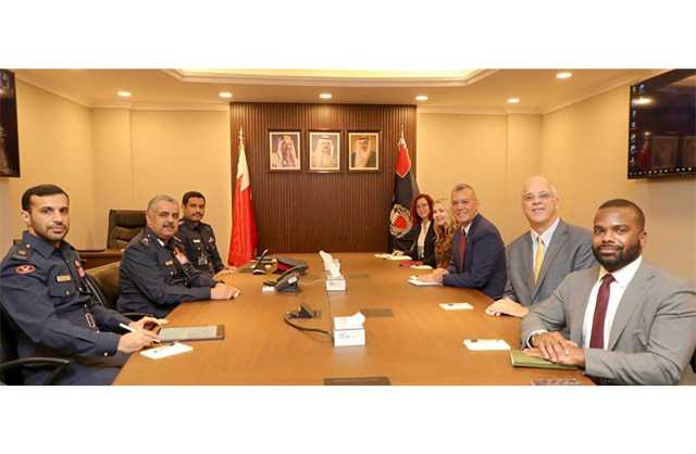 نائب رئيس الأمن العام يستقبل وفداً من موظفي مجلسي الشيوخ والنواب الأمريكي‎