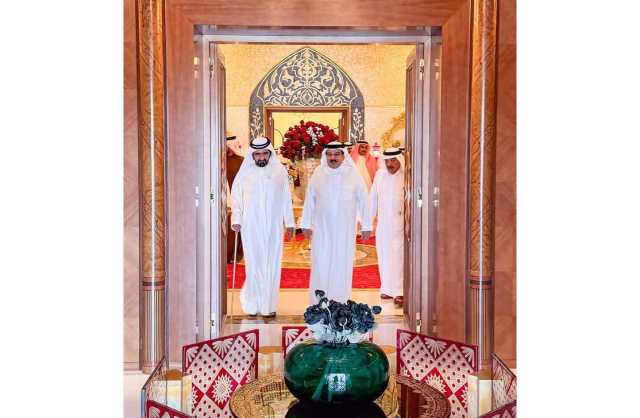 جلالة الملك المعظم وسمو نائب رئيس دولة الإمارات العربية المتحدة يؤكدان على عمق الروابط التاريخية المشتركة بين البلدين