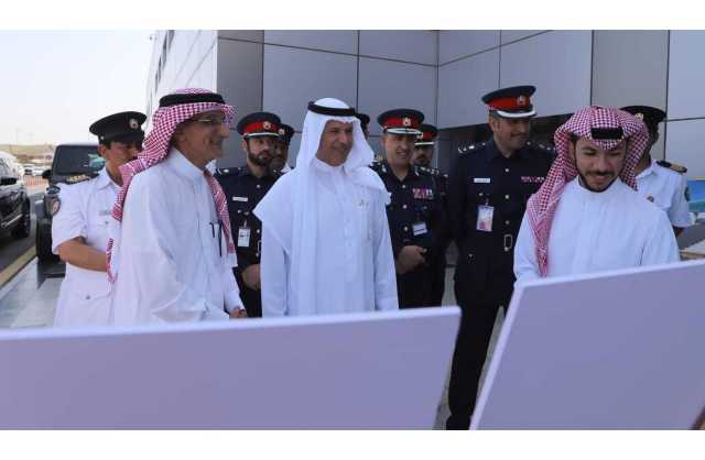وكيل وزارة الداخلية لشئون الجوازات يتفقد مشروع التوسعة الخاص بكبائن الجوازات