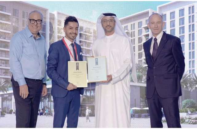 «محمد صلاح الدين» تفوز بجائزة العقارات العربية 2024-2023