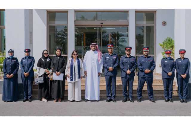 الفريق المعني بالأمانة العامة للمجلس الأعلى للمرأة يطلع على تجربة مديرية شرطة المحرق في حماية الأسرة والطفل