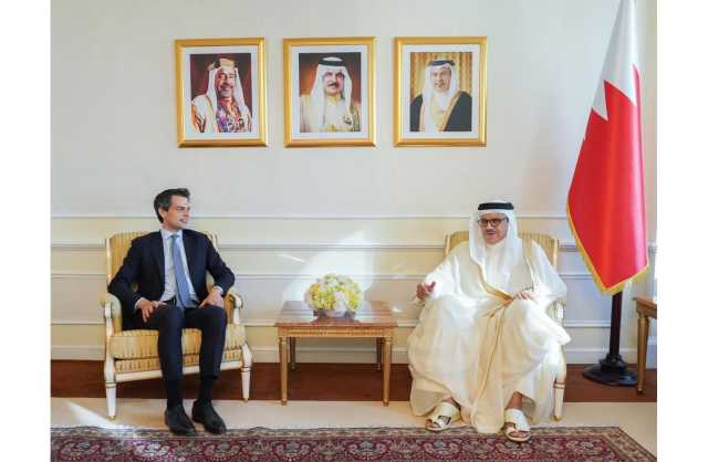وزير الخارجية يستقبل عضو البرلمان رئيس المجموعة البرلمانية العربية الألمانية في البوندستاغ الألماني