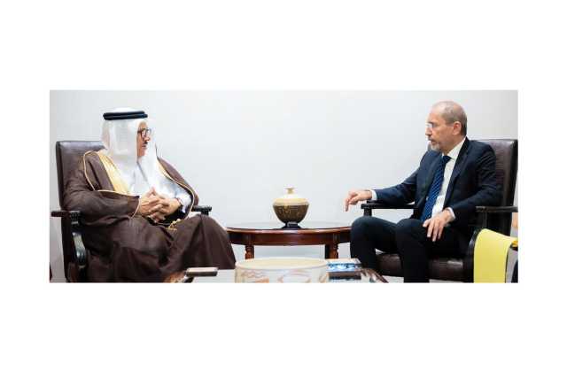 وزير الخارجية يجتمع مع نائب رئيس الوزراء وزير الخارجية الأردني