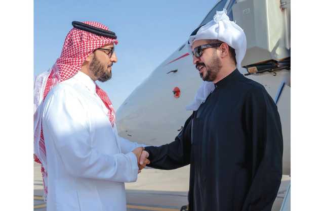 خالد بن حمد يصل الرياض ويشهد افتتاح دورة الألعاب العالمية القتالية