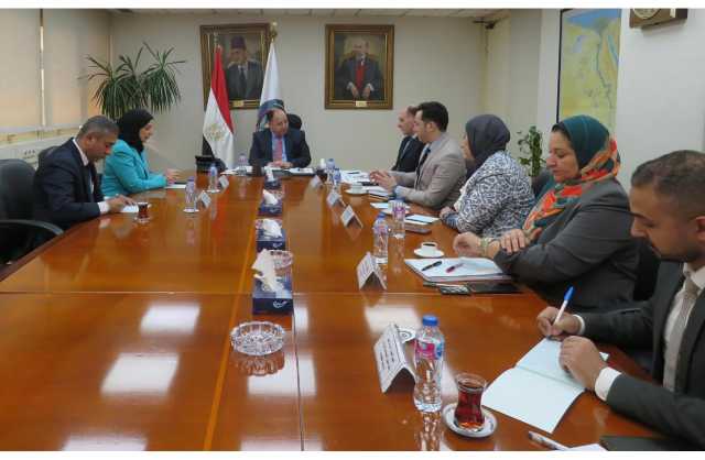 وزير المالية بجمهورية مصر العربية يلتقي سفيرة مملكة البحرين في القاهرة 