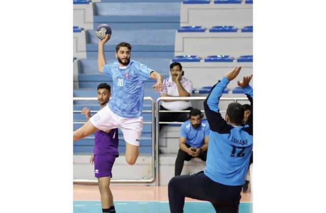 انتصار الشباب والاتحاد والدير بكأس ديار المحرق لكرة اليد