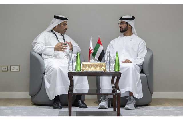 رئيس المكتب الوطني للإعلام في دولة الإمارات يستقبل وزير الإعلام
