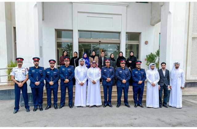 مديرية شرطة المحرق تستقبل عدداً من المحامين الجدد بمعهد الدراسات القضائية والقانونية