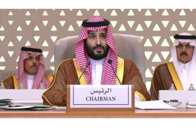 ولي العهد السعودي: نرفض الحرب الشعواء على غزة