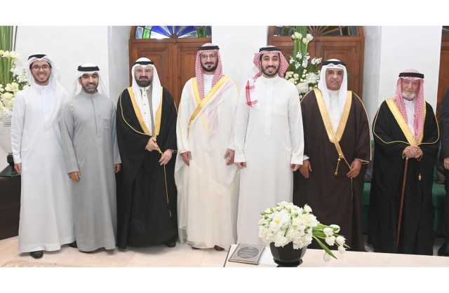 عائلة نجيبي تحتفل بعقد قران نجلها محمد على كريمة السفير أحمد بن عبدالله الهرمسي الهاجري