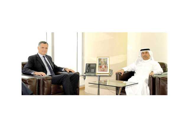 وزير النفط والبيئة يستقبل سفير الاتحاد الأوروبي لدى مملكة البحرين والمقيم في الرياض