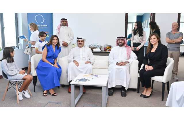 وزير الصناعة ينيب الوكيل المساعد في حفل تدشين مجموعة من البرامج التدريبية المبتكرة لشركة «برايني نيشن البحرين»