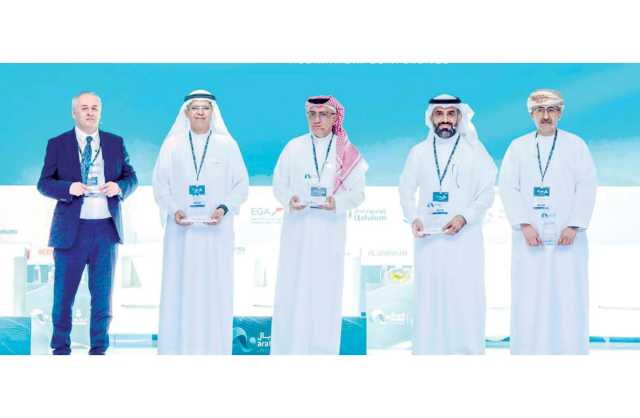 وفد شركة «ألبا» يشارك في مؤتمر «عربال»