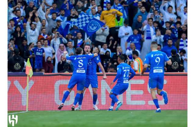 الهلال يكسب ديربي الرياض بثلاثية نظيفة في شباك النصر بدوري روشن السعودي