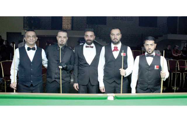 البحرين تفتتح الرصيد العربي ببرونزيتَي منتخب السنوكر وفردي البليارد