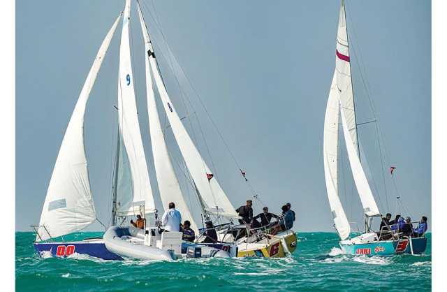 فيصل النعار في صدارة سباق «fleet race» ببطولة المملكة لليخوت الشراعية