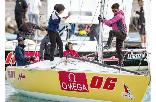 النعار ثانيًا بسباق «fleet race» والفرنسي يحقق المركز الأول