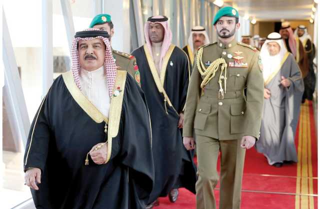 الملك المعظم يشيد بمناقب ومآثر فقيد الكويت