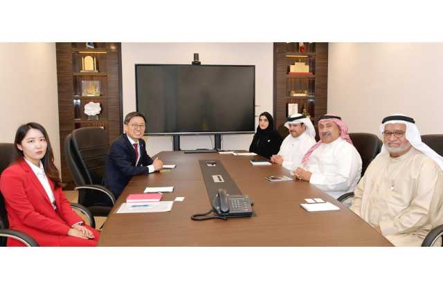 وكيل وزارة الداخلية يستقبل السفير الكوري لدى مملكة البحرين