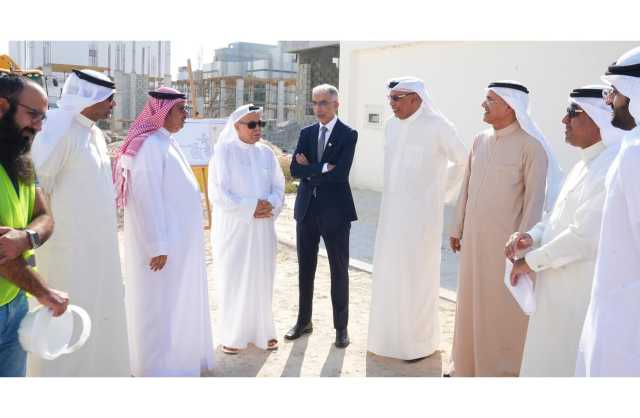 وزير الأشغال يتفقد مشاريع تطوير البنية التحتية في الدائرة الثالثة بالمحافظة الشمالية
