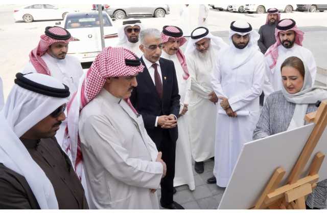 رئيس مجلس النواب ووزير الأشغال يتفقّدان مشاريع تطوير البنية التحتية بالدائرة الثامنة في محافظة المحرق