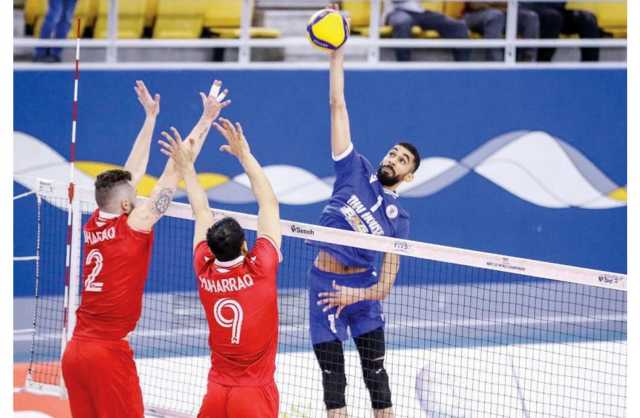 الأهلي يُطيح بالنجمة.. والمحرق يكسب النصر بدوري الطائرة