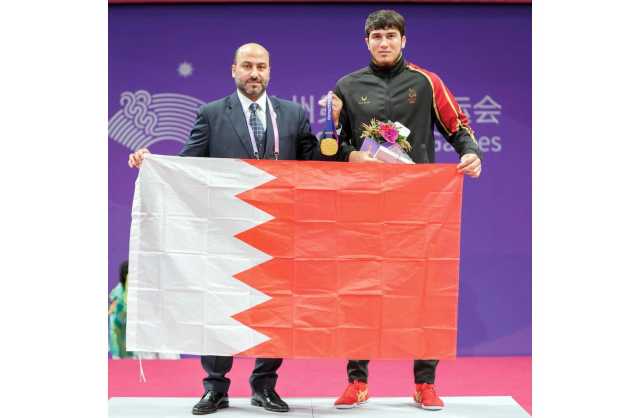البطل أحمد تاج الدين أفضل مصارع في عام 2023