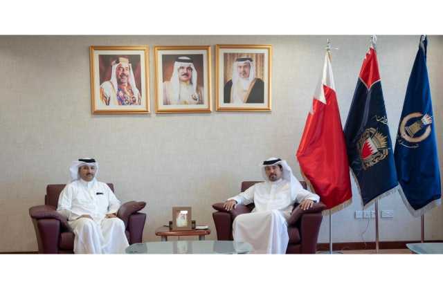 رئيس الجمارك يستقبل عدداً من المسؤولين بوزارة المواصلات والاتصالات