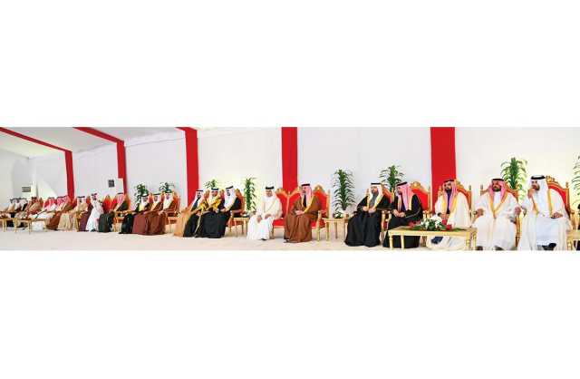 عبدالـله بن حمد يحضر زواج خالد بن تركي بن راشد بن عيسى