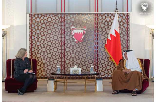 ولي العهد: العلاقات بين مملكة البحرين والولايات المتحدة الأمريكية تشهد تطورًا مستمرًا في إطار ما يجمعهما من علاقات تاريخية واتفاقيات مشتركة