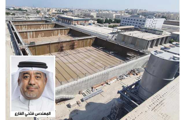 الأشغال: إنجاز 77% من مشروع توسعة محطة توبلي لمعالجة مياه الصرف الصحي