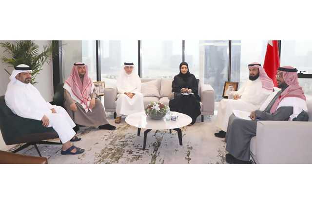 رئيس الأوقاف السنية يبحث التعاون مع النائب الفردان وأهالي اللوزي