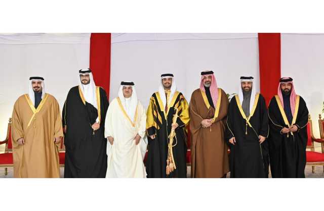 سمو الشيخ عبدالله بن حمد آل خليفة يحضر زواج الشيخ خالد نجل سمو الشيخ تركي بن راشد بن عيسى آل خليفة
