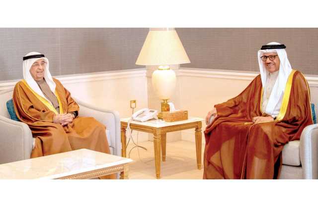 الزياني يطلع محمد بن مبارك على الاستعدادات لليوم الدبلوماسي