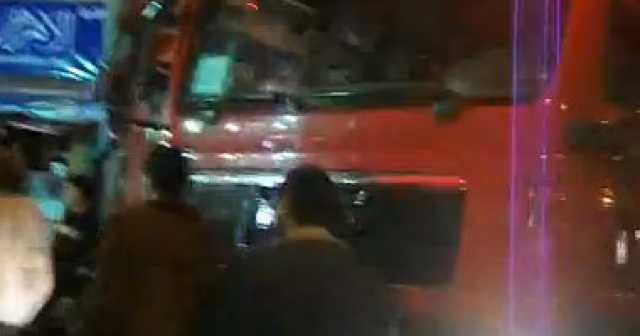 إخماد حريق في كابل كهرباء داخل مستشفى أم المصريين دون إصابات