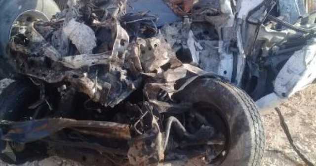 إصابة 4 أشخاص فى انقلاب سيارة على الطريق الإقليمى بالمنوفية