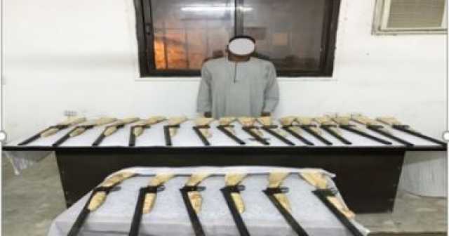 ضبط 6 بنادق بحوزة شخصين فى بنى سويف