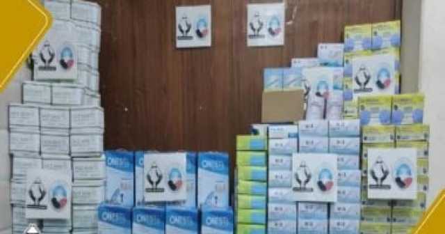 ضبط مسئول عن مخزن مستلزمات طبية بدون ترخيص فى القاهرة