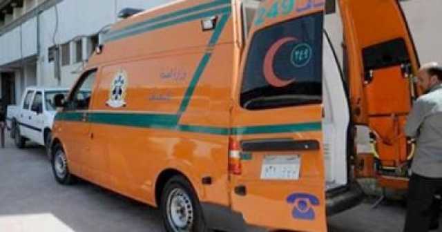 إصابة شخص صدمته سيارة أثناء عبوره الطريق فى البدرشين