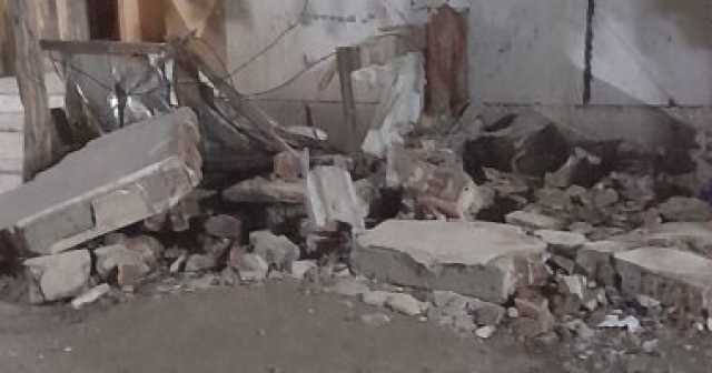 إصابة 3 أشخاص إثر سقوط شرفة منزل فى الحوامدية