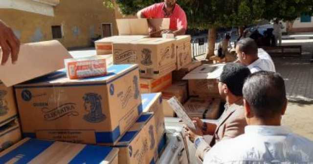 ضبط أكثر من 30 ألف عبوة سجائر مهربة جمركيا ومجهولة المصدر بالإسكندرية